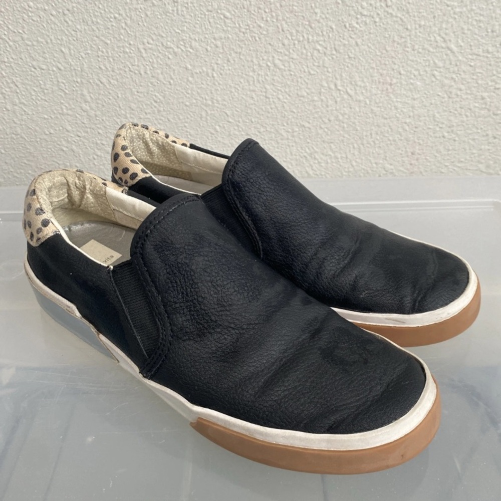 Dolce Vita Zaylor Slip-On Comfort Sneaker Flat Shoes Size-8M Animal  Casual - Picture 4 of 8